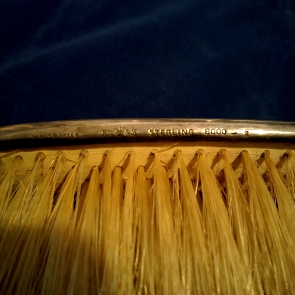 Vintage Sterling Silver Vanity Set - Picture 3 of 7